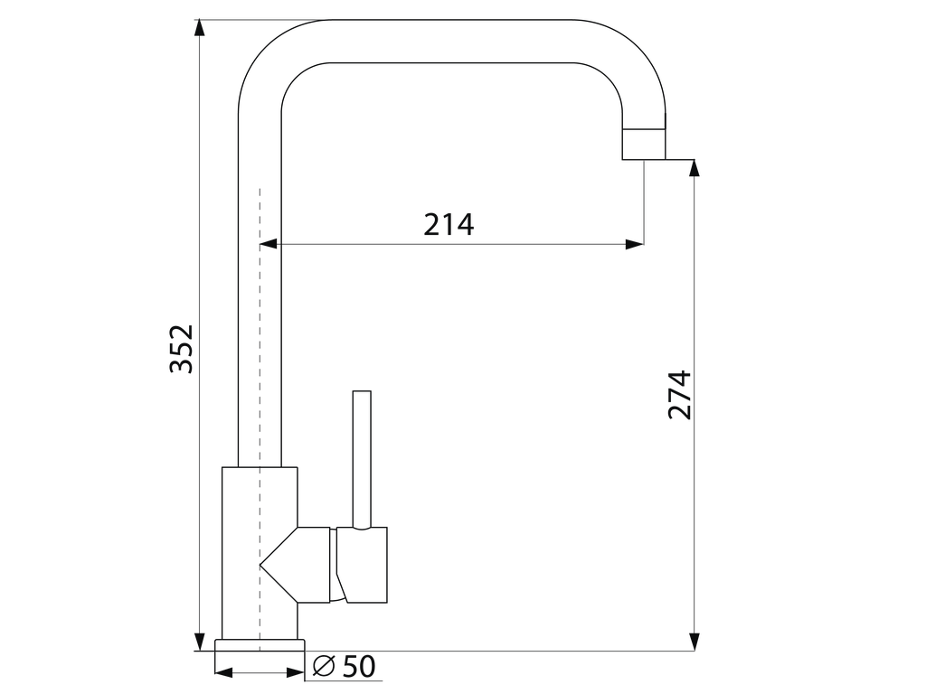 картинка Смеситель LONGRAN LOGIC LM2105 STAINLESS STEEL 