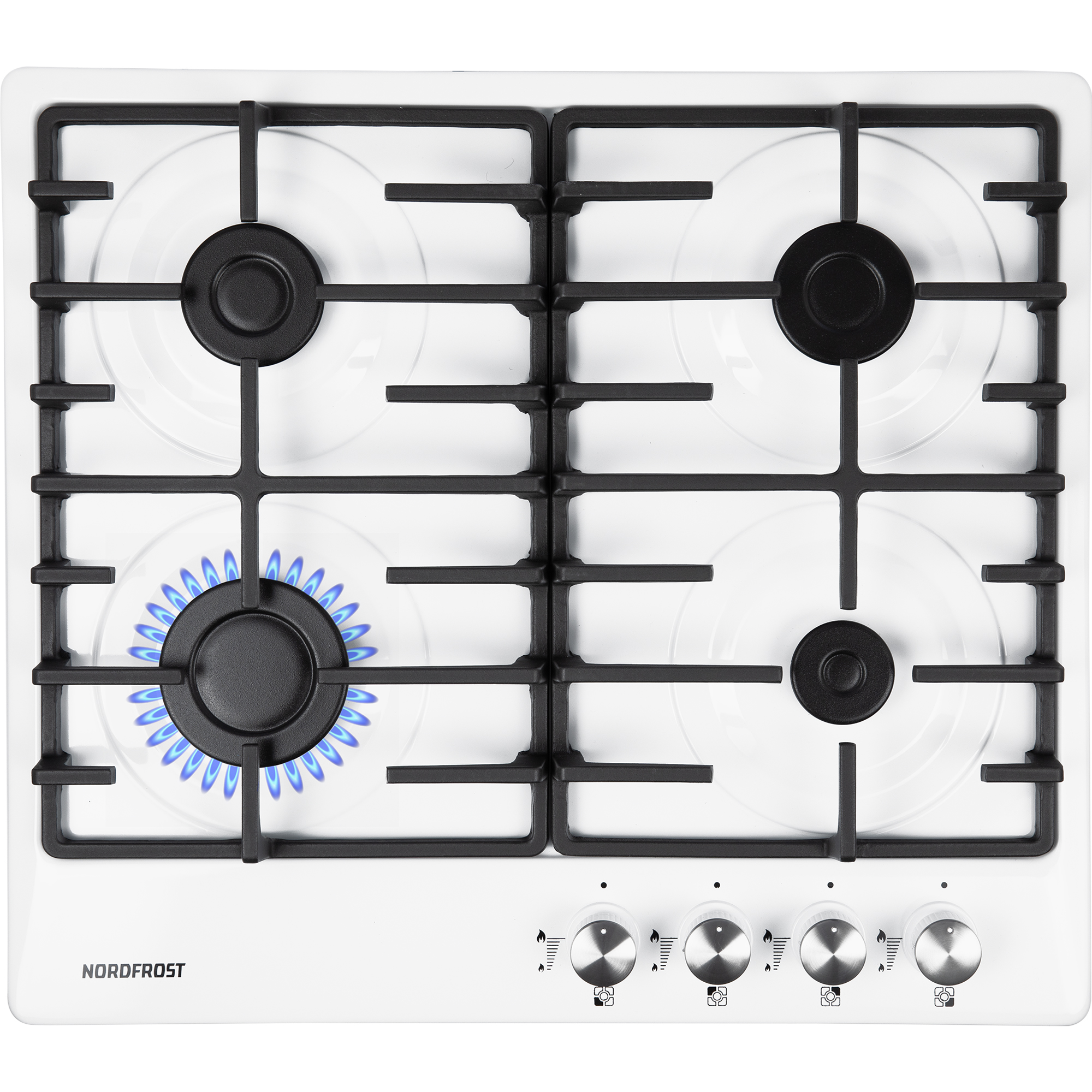 картинка Газовая варочная панель NordFrost HS 6041 W 