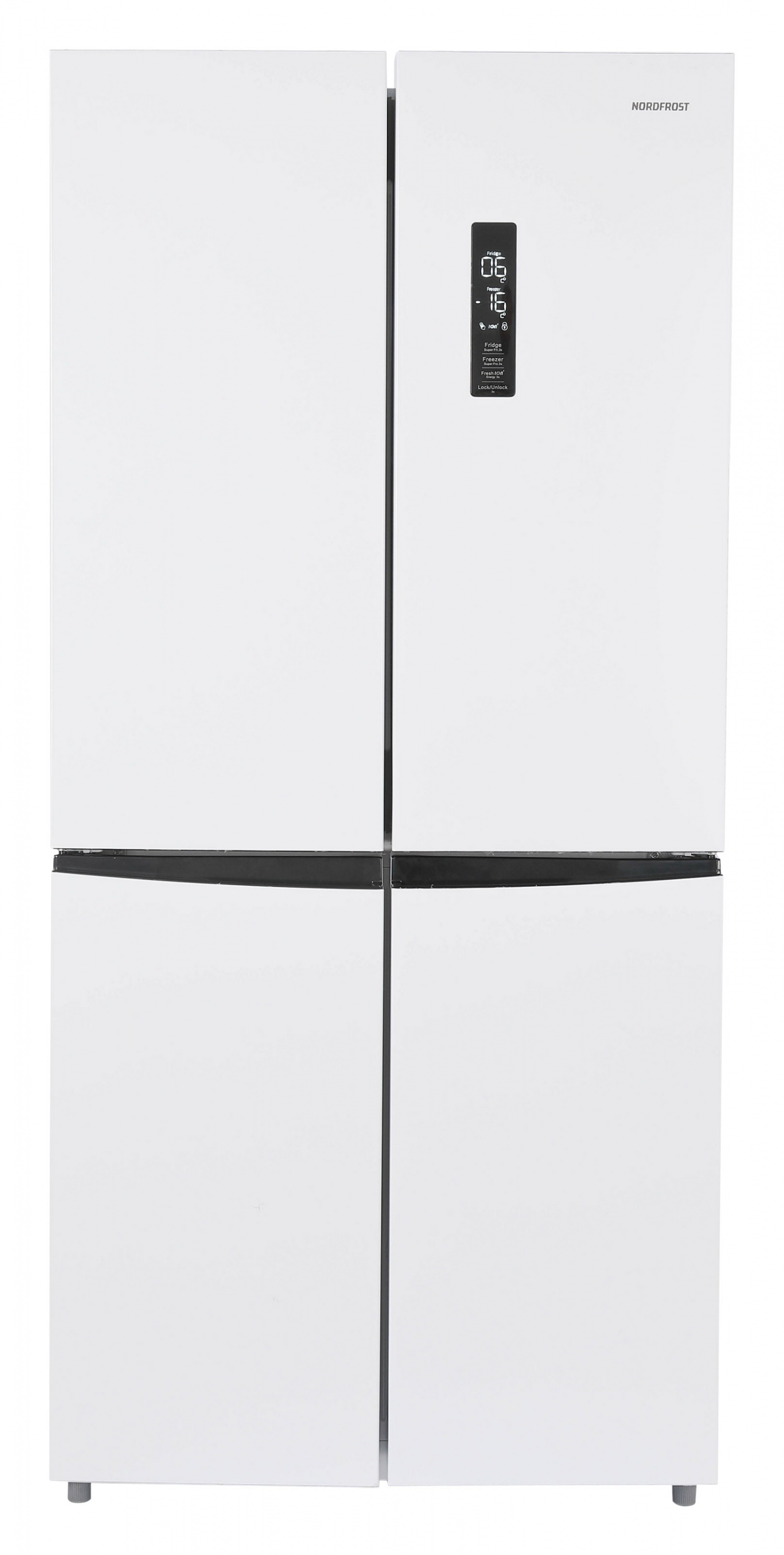 картинка Отдельностоящий холодильник Nordfrost RFQ 500 NFW INVERTER 