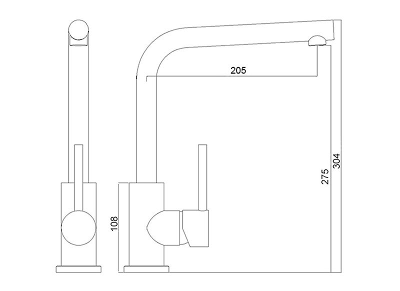 картинка Смеситель LONGRAN IMPACT LM2104 