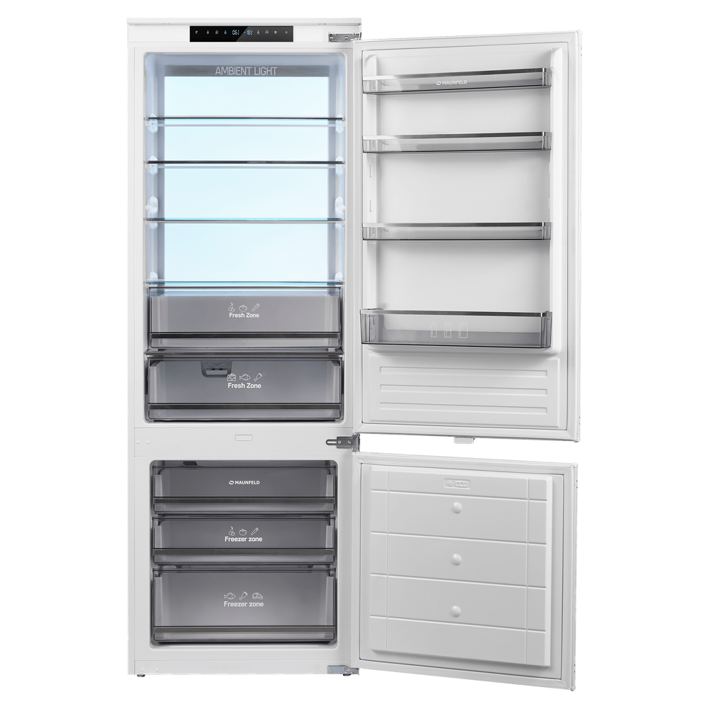 картинка Встраиваемый холодильник Maunfeld MBF19369NFWGR LUX Inverter 