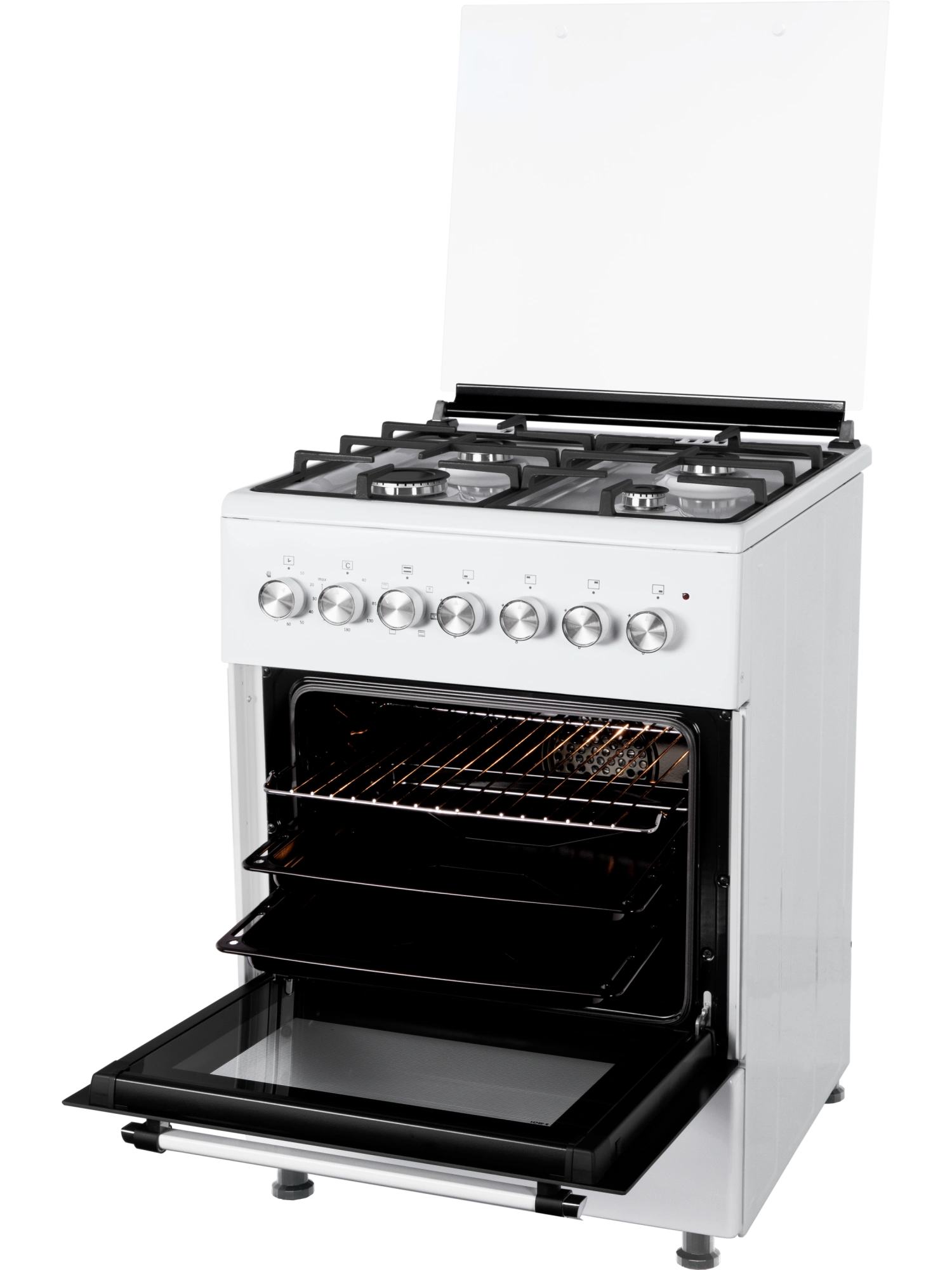 картинка Газовая кухонная плита Nord GG 5050 W белый 