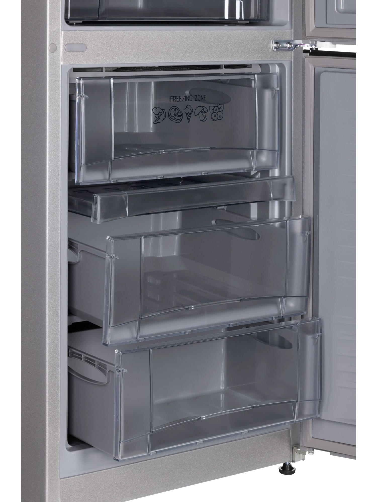 картинка Отдельностоящий холодильник Nord NRB 152 SG серебро 