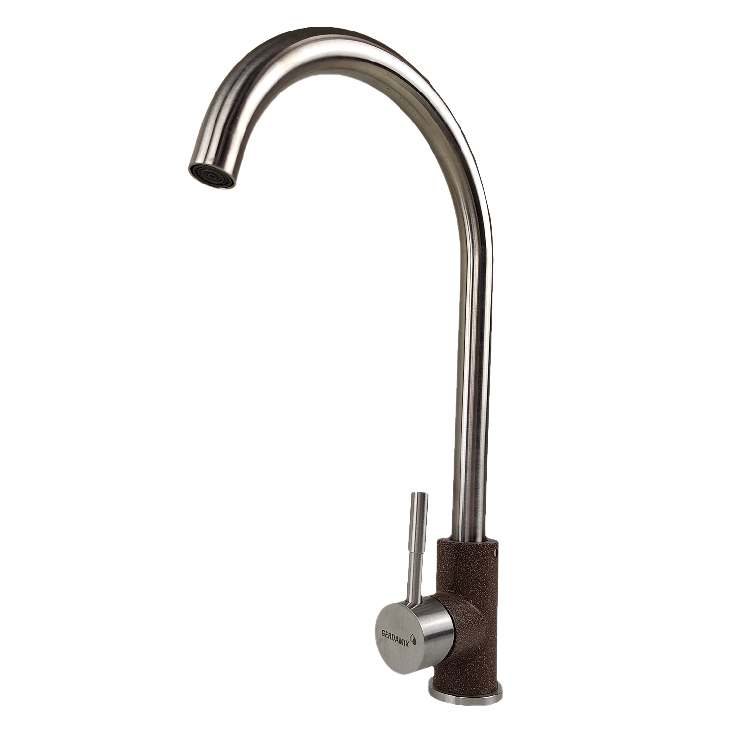 картинка Смеситель Gerdamix KALAMBO (FL) коричневый 