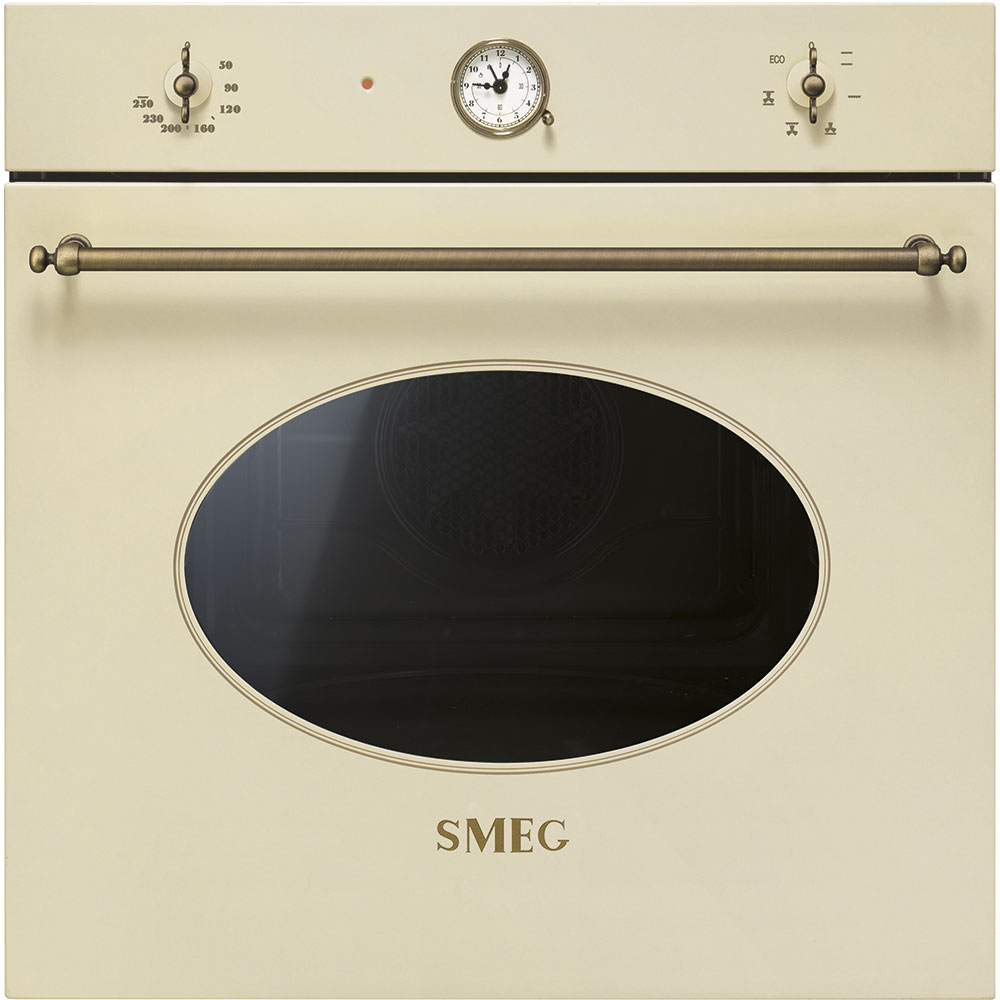 картинка Электрический духовой шкаф Smeg SF800PO кремовый 