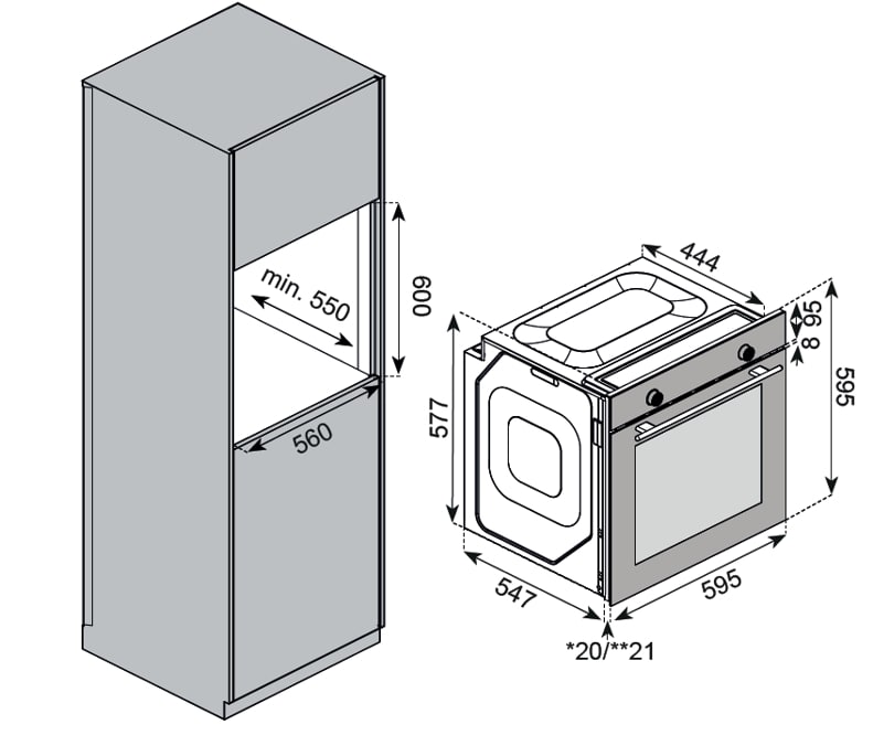картинка Духовой шкаф Kuppersberg HF 603 BX 