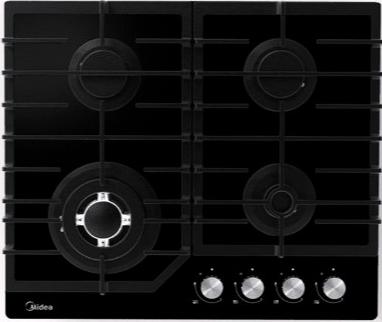 картинка Газовая варочная панель Midea MG645TGB черная 