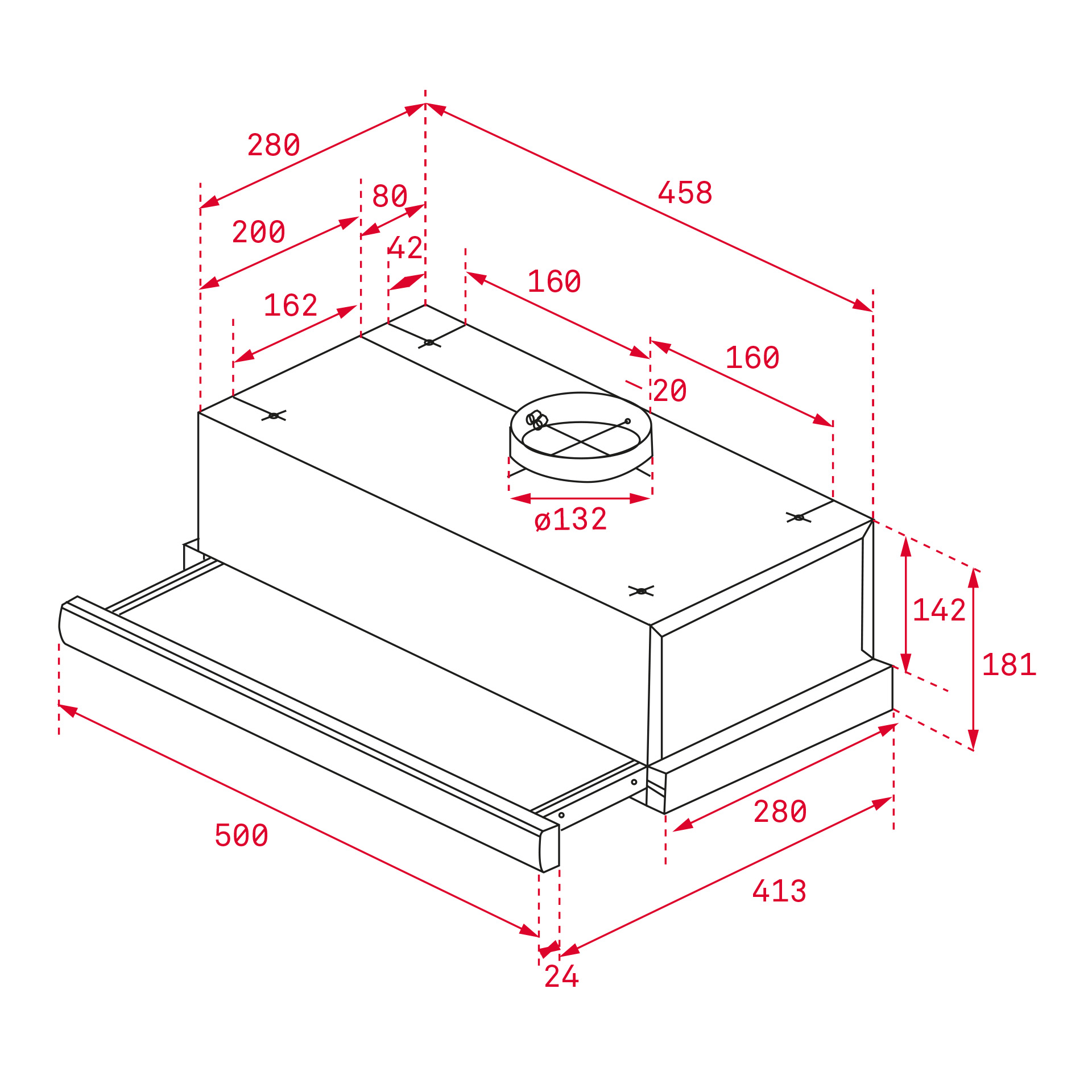 картинка Кухонная вытяжка Teka EASY TL1-52 SS 