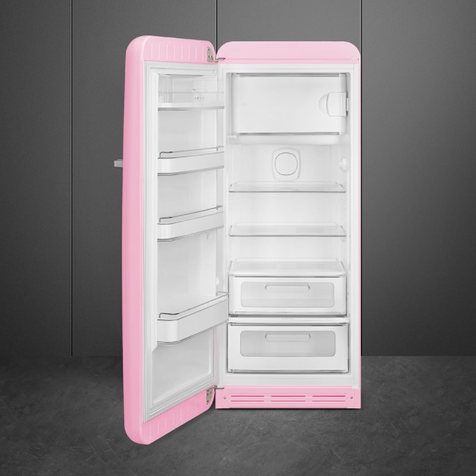 картинка Отдельностоящий холодильник Smeg FAB28LPK5  картинка Отдельностоящий холодильник Smeg FAB28LPK5