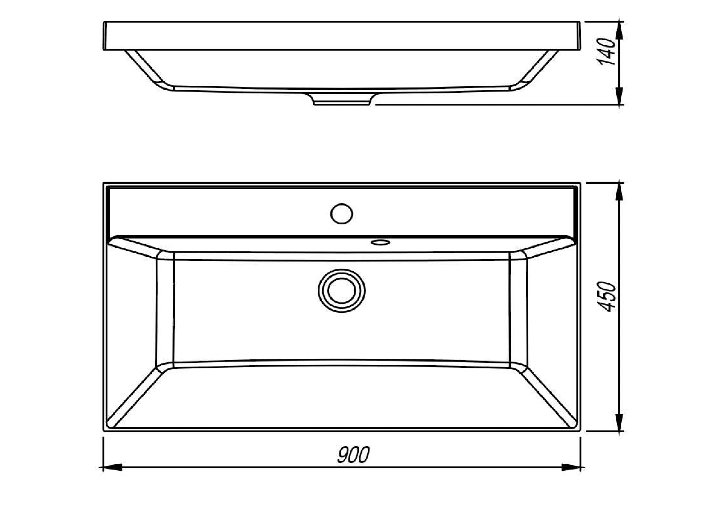 картинка Раковина Florentina Астория 900 