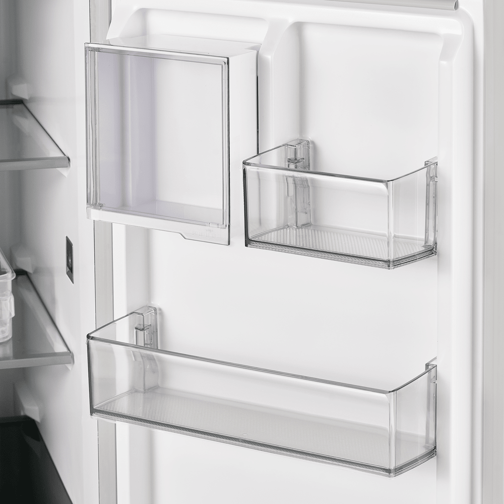 картинка Полувстраиваемый холодильник Maunfeld MFF190NFDBG бежевый 