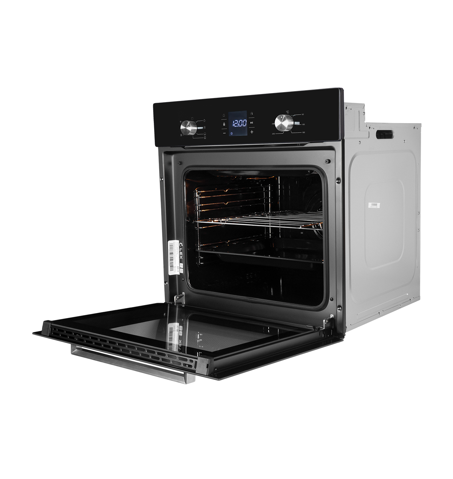картинка Духовой шкаф Lex EDM 071 BL черный 