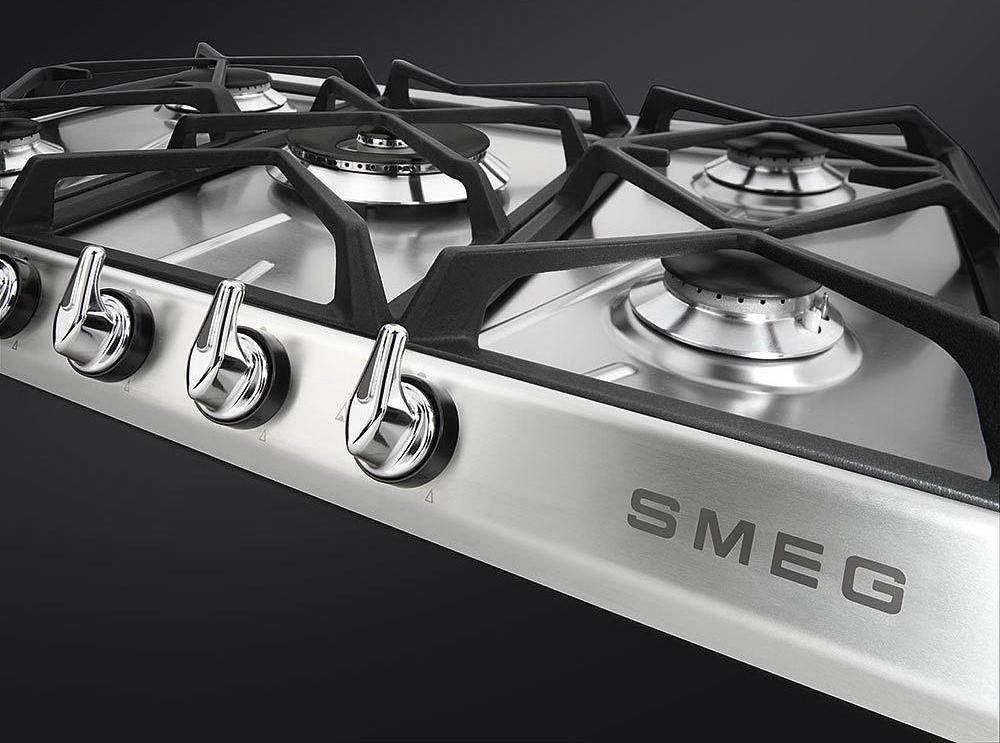 картинка Газовая варочная панель Smeg SR964XGH 