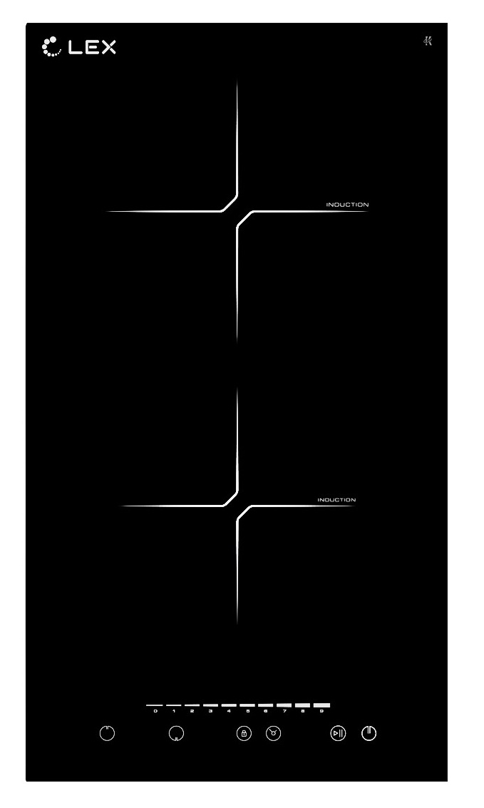 картинка Варочная панель Lex EVI 320-2 BL 
