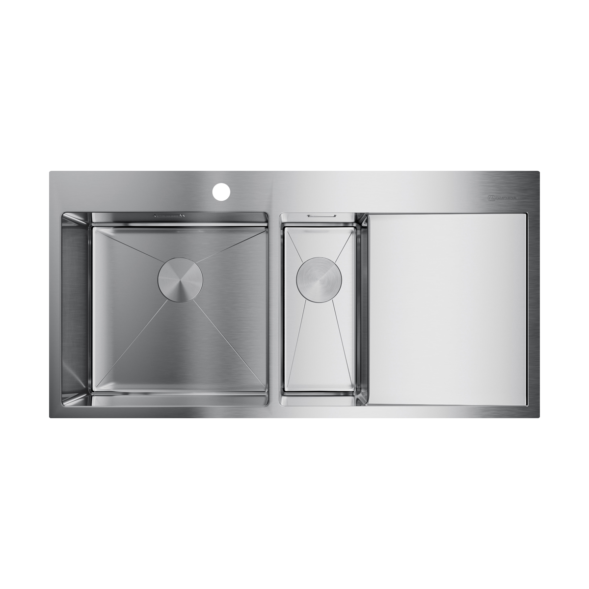 картинка Мойка для кухни Omoikiri Akisame-100-2-IN-L 