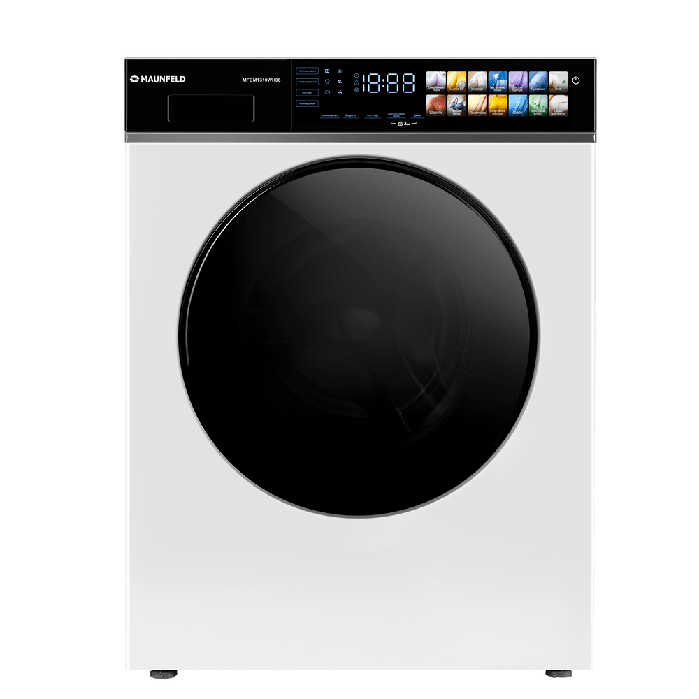 картинка Комплект Maunfeld MFWM1210ISTWH06+WM-SKTWH+MFDM1310WH06 
