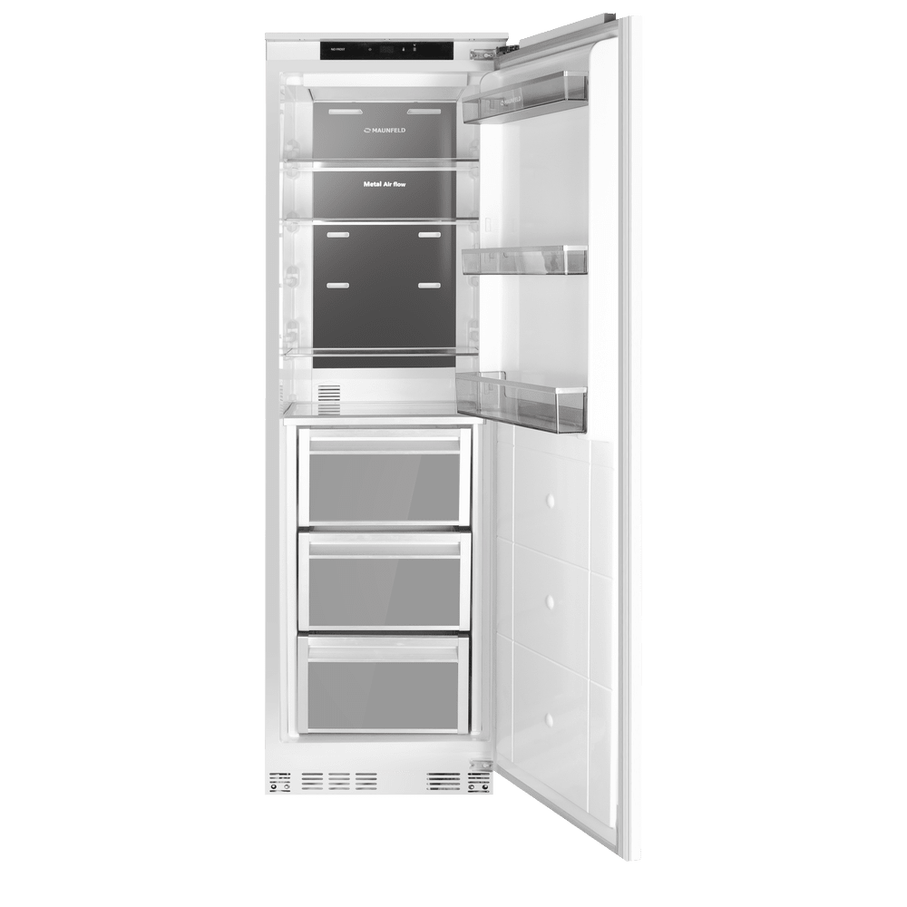 картинка Встраиваемый холодильник Maunfeld MBF205NFWGR Inverter 