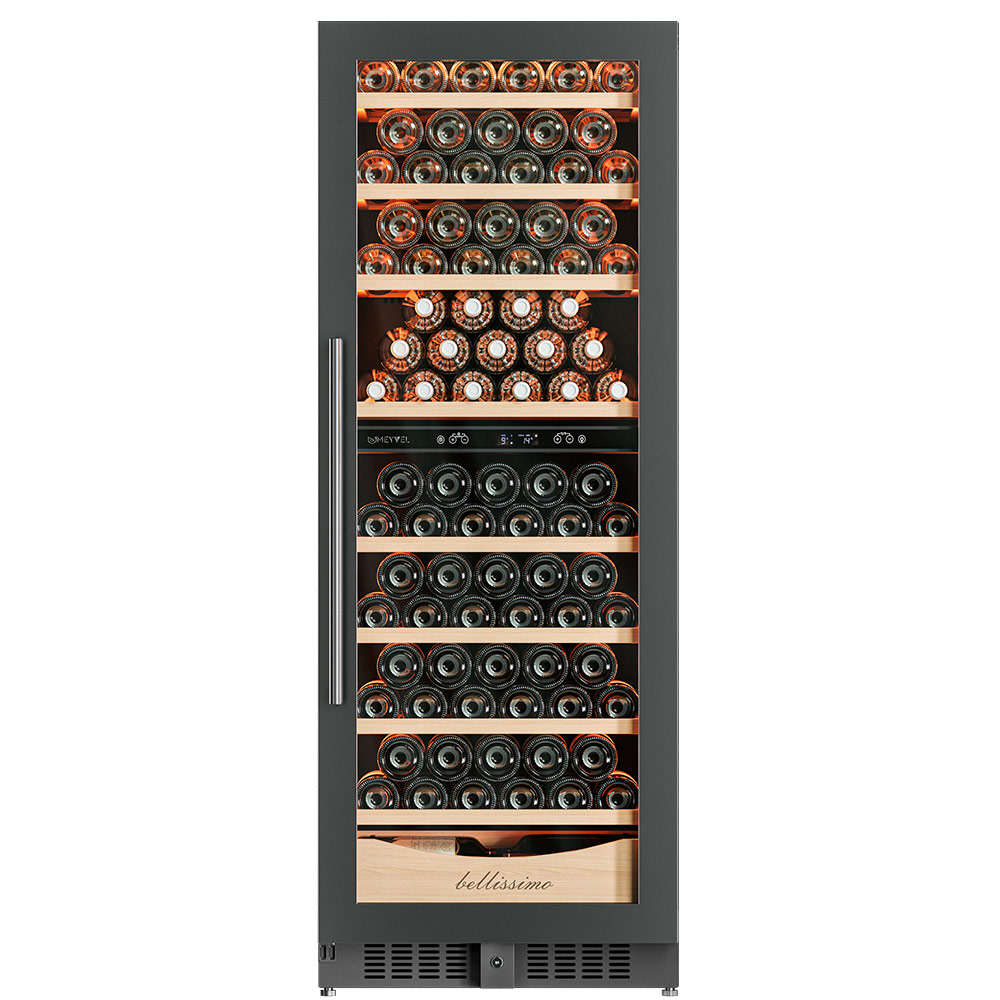 картинка Комбинированный винный шкаф Meyvel MV95-KBT2 (Slim) 