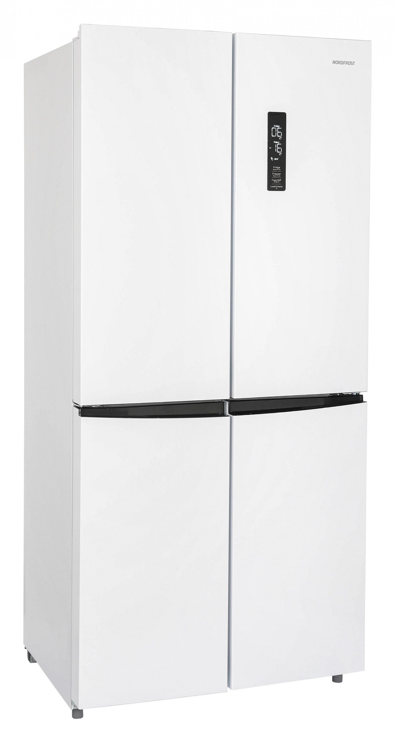 картинка Отдельностоящий холодильник Nordfrost RFQ 500 NFW INVERTER 