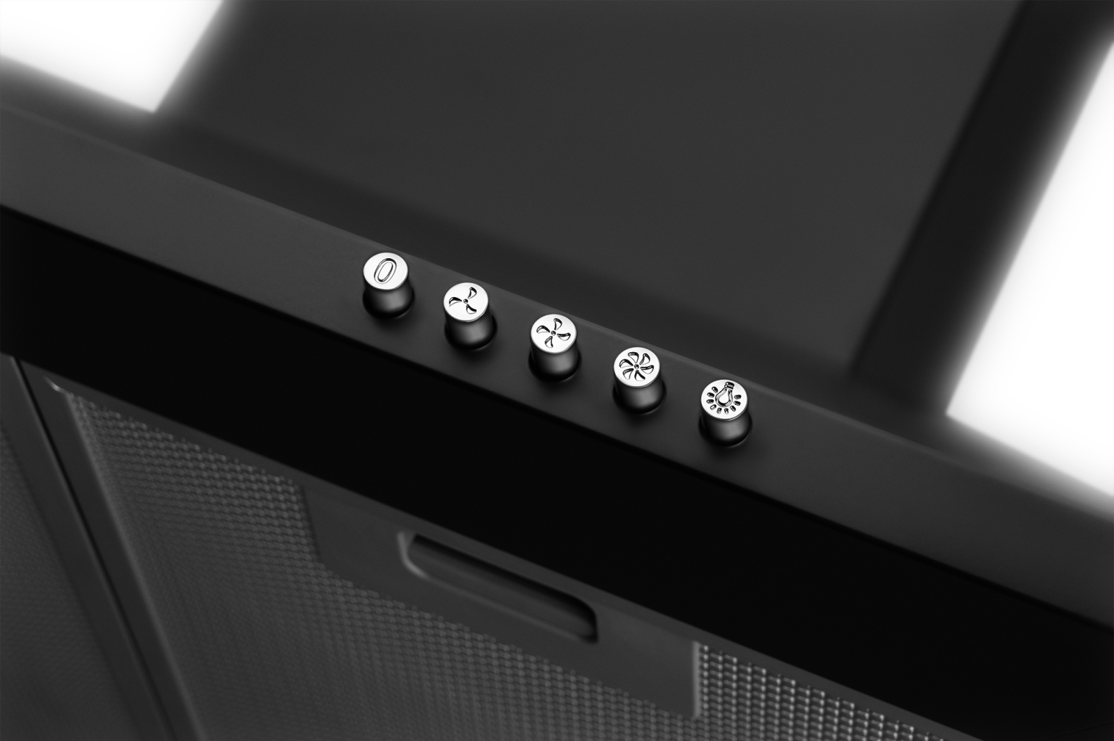 картинка Кухонная вытяжка Weissgauff Zosma 50 PB BL 