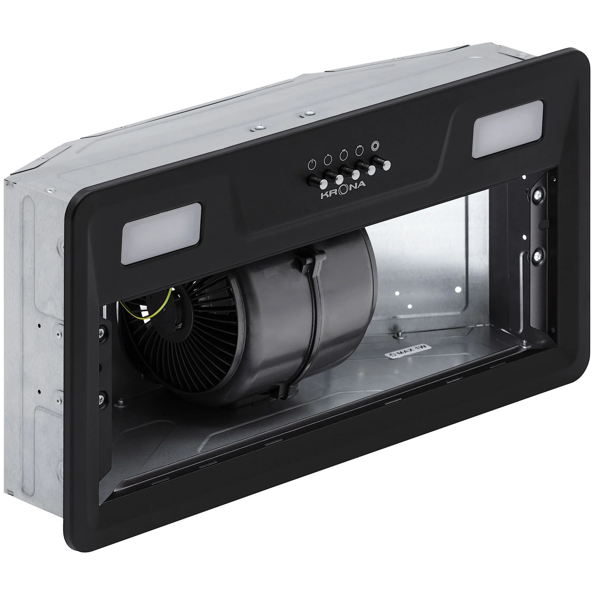 картинка Кухонная вытяжка Krona KATE 600 BLACK PB V2 