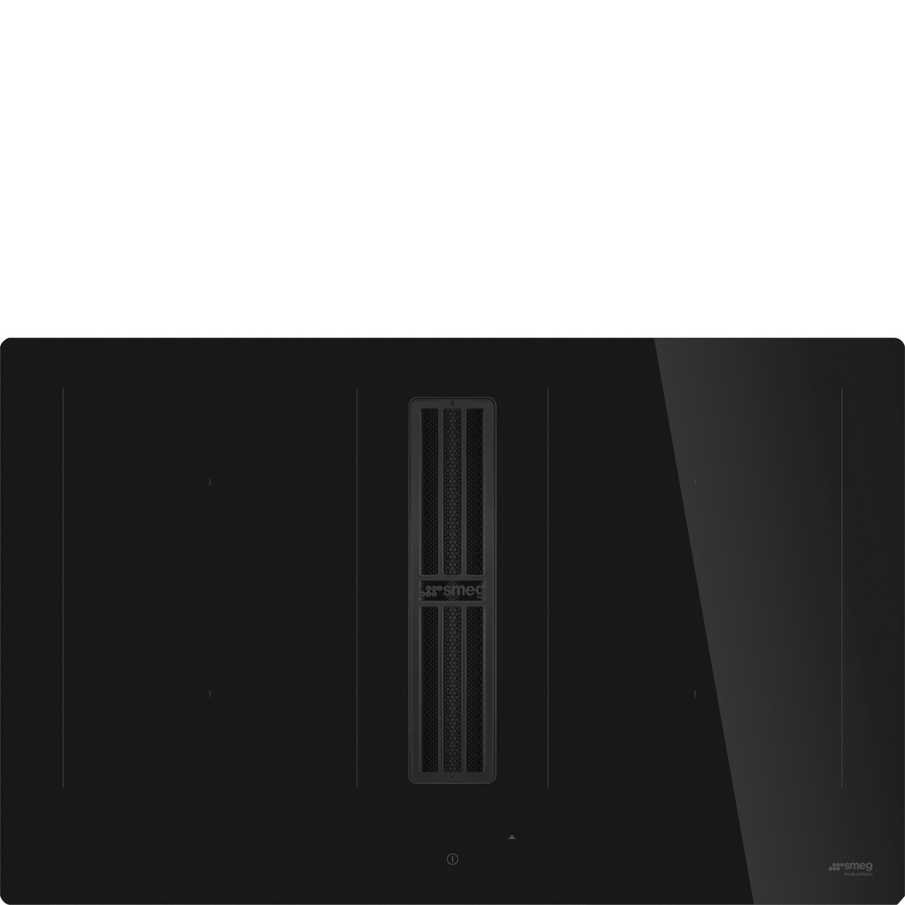 картинка Варочная панель с вытяжкой Smeg HOBD482D2 черный 