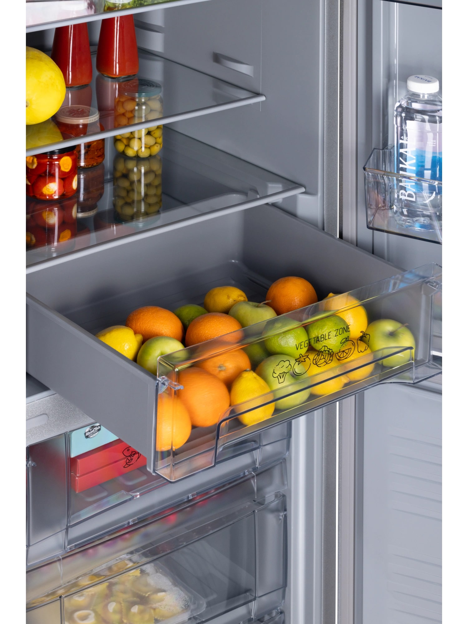 картинка Отдельностоящий холодильник Nord NRB 152 SG серебро 