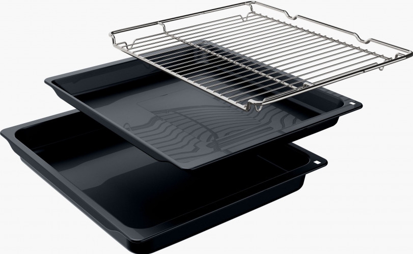 картинка Электрический духовой шкаф Bosch HJA737BR0 нержавеющая сталь 