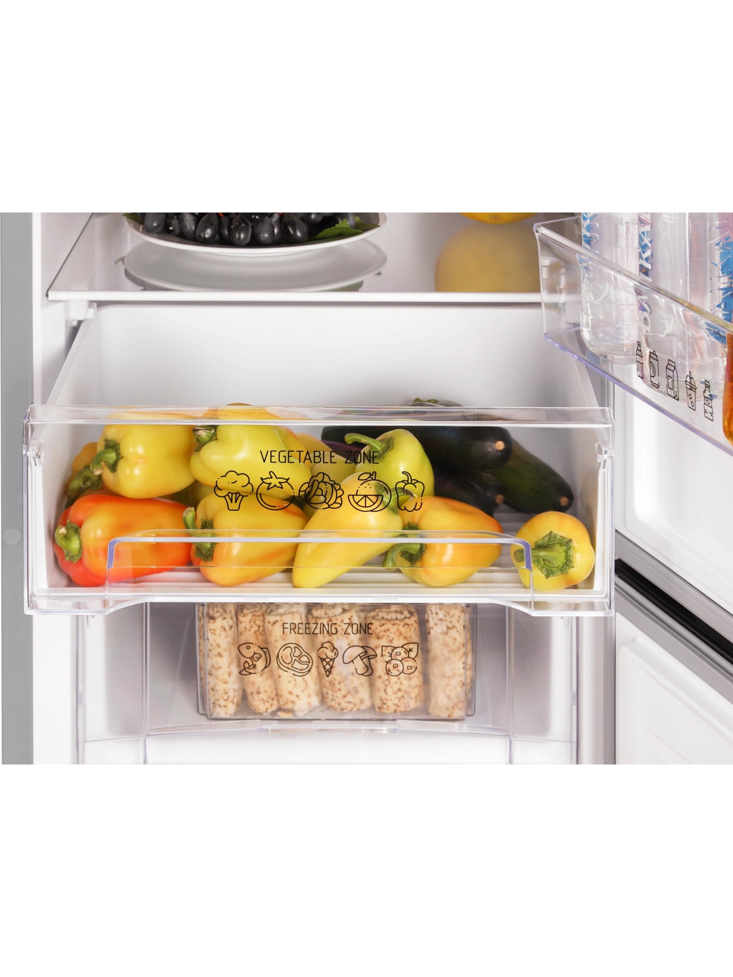 картинка Отдельностоящий холодильник Nord NRB 162NF S серебро 