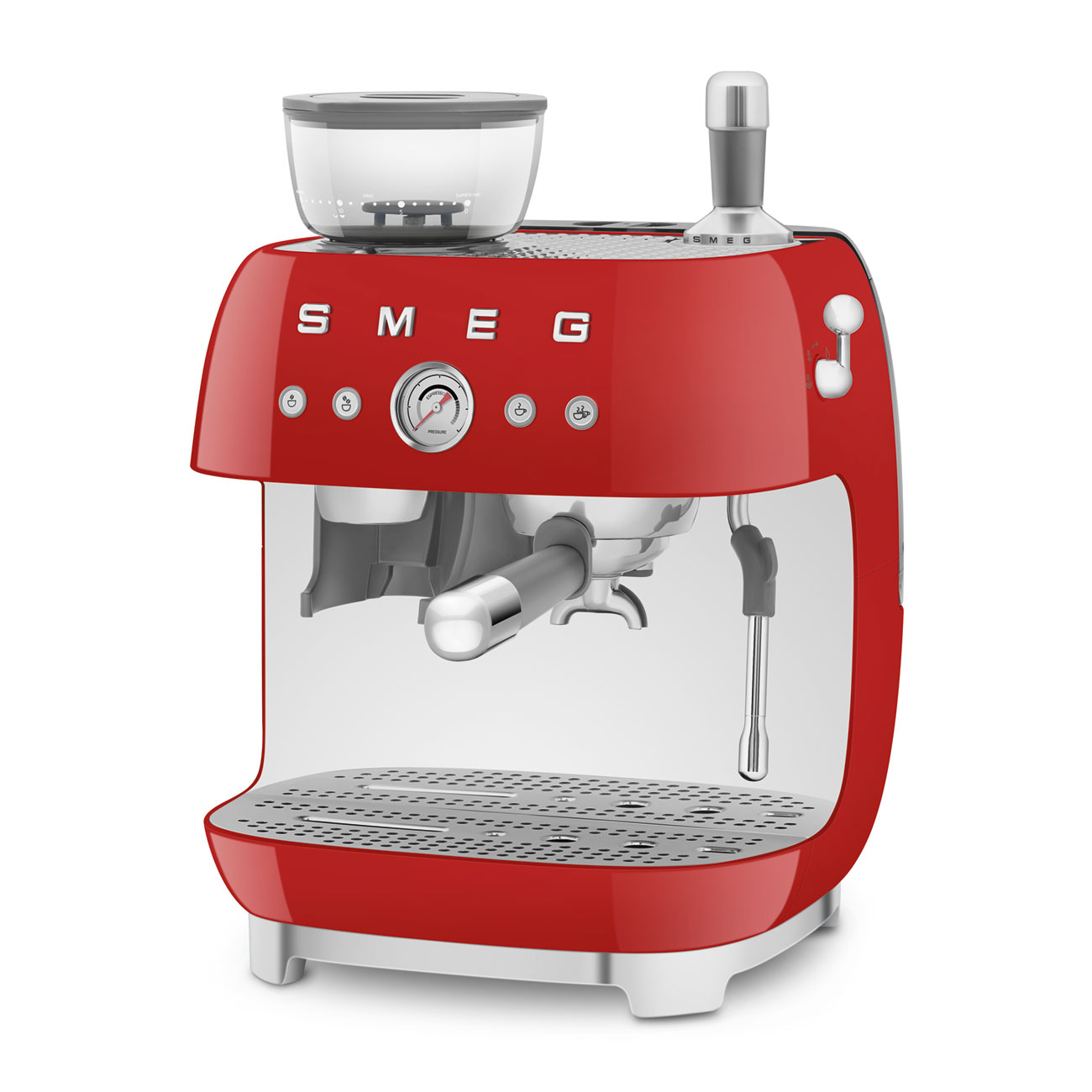 картинка Кофемашина Smeg EGF03RDEU  картинка Кофемашина Smeg EGF03RDEU