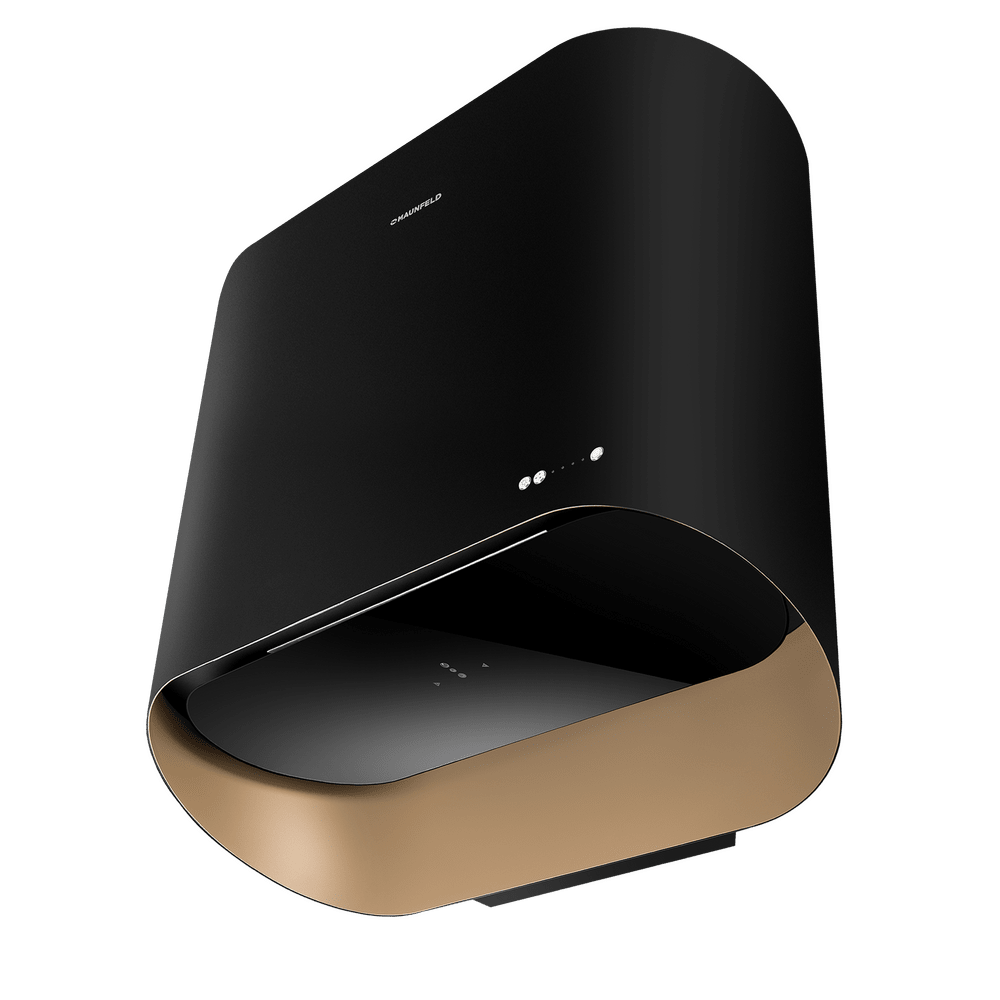 картинка Кухонная вытяжка настенная-тубус Maunfeld GUNA 60 золото 