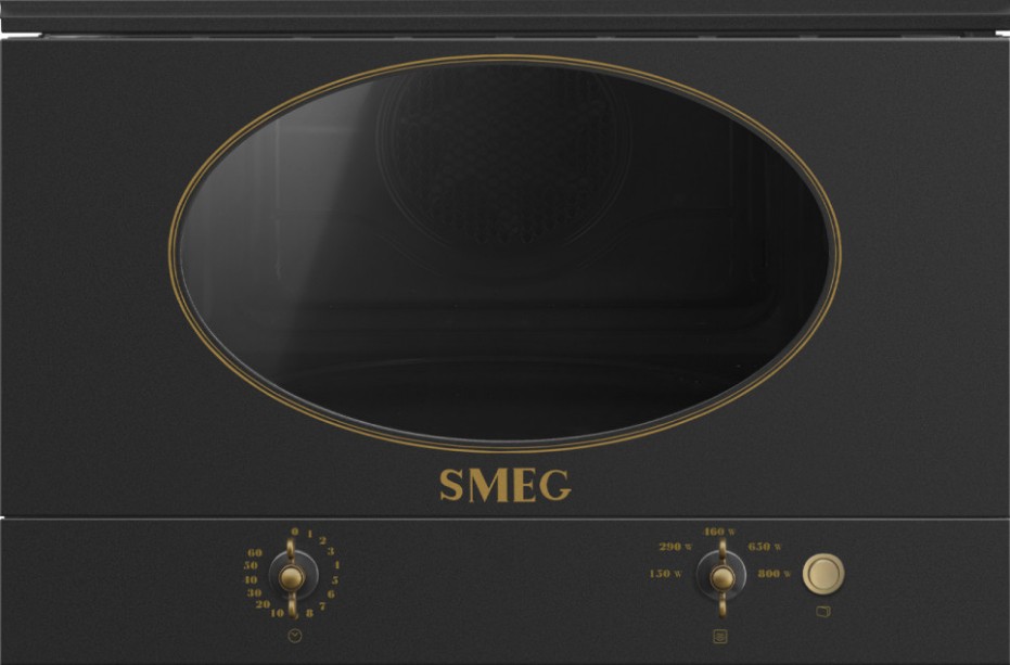 картинка Микроволновая печь Smeg MP822NAO антрацит 