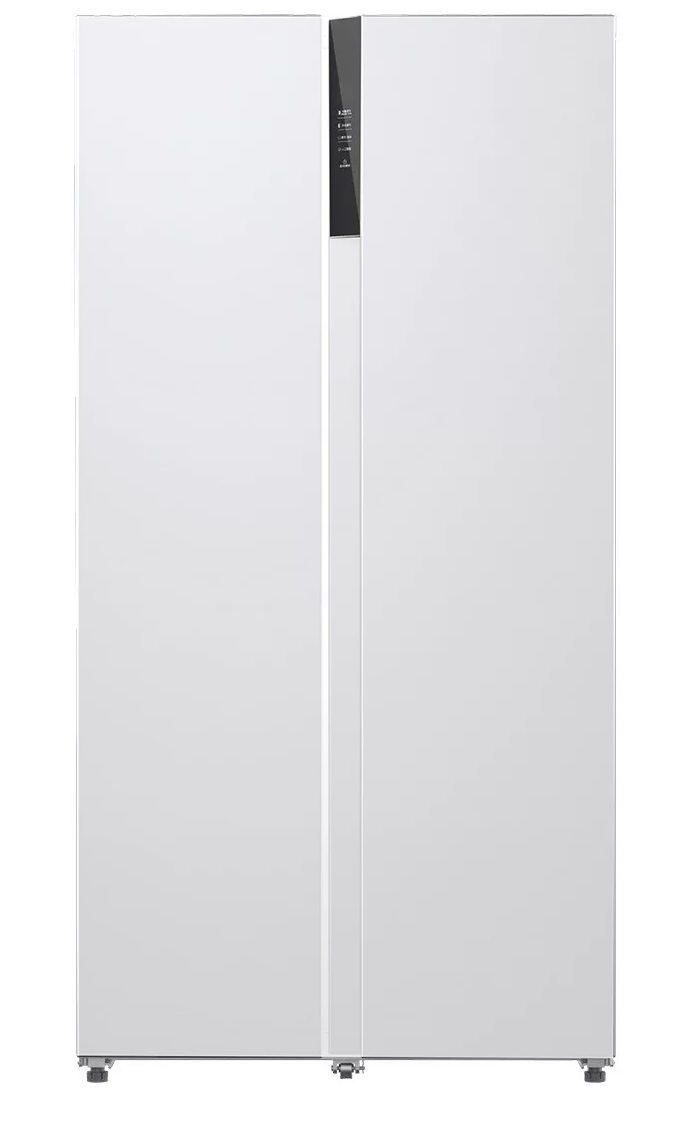 картинка Отдельностоящий холодильник Lex LSB530WGID белое стекло 