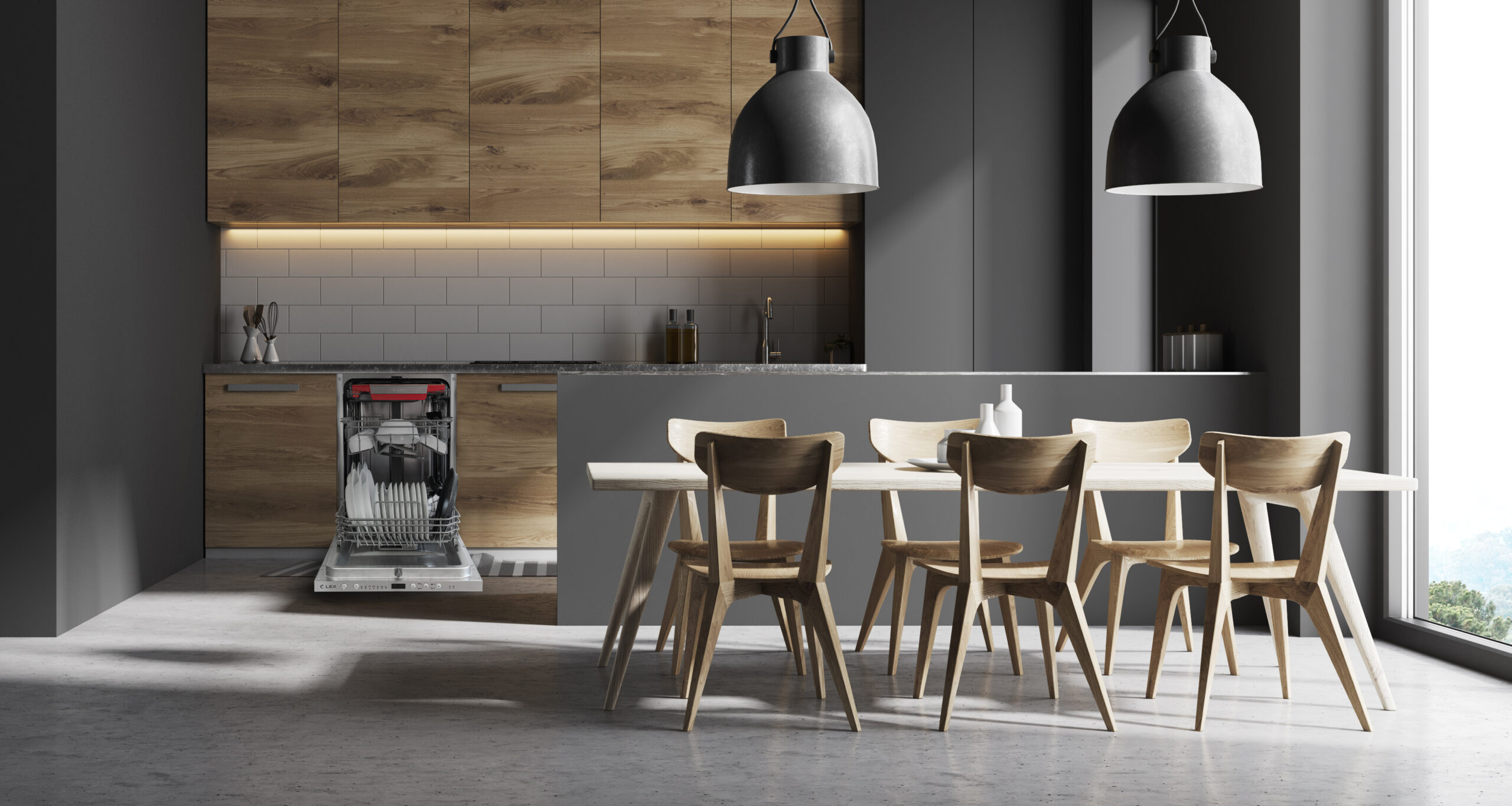 картинка |Discount| Посудомоечная машина Lex PM 4573 B 