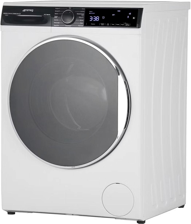 картинка Стиральная машина с паром Smeg WM3T84RU4 