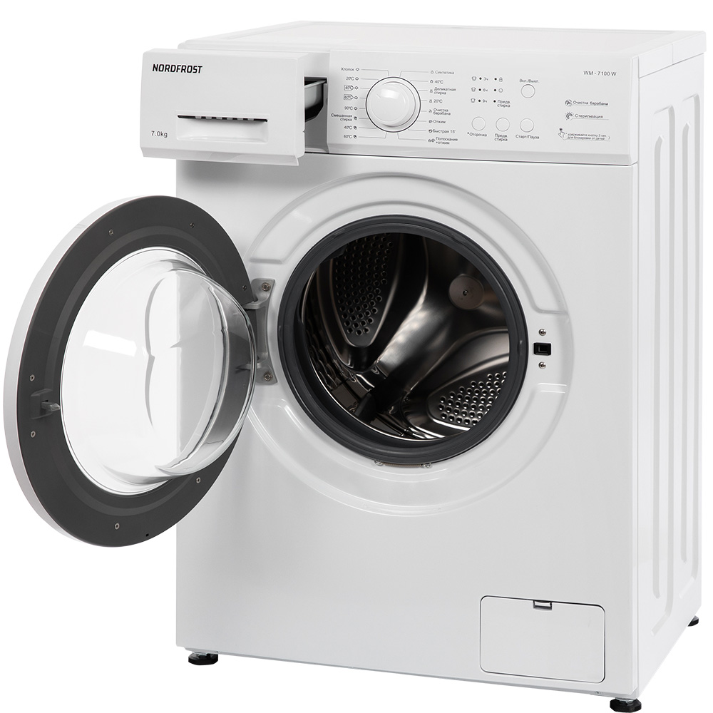 картинка Стиральная машина Nordfrost WM 7100 W 