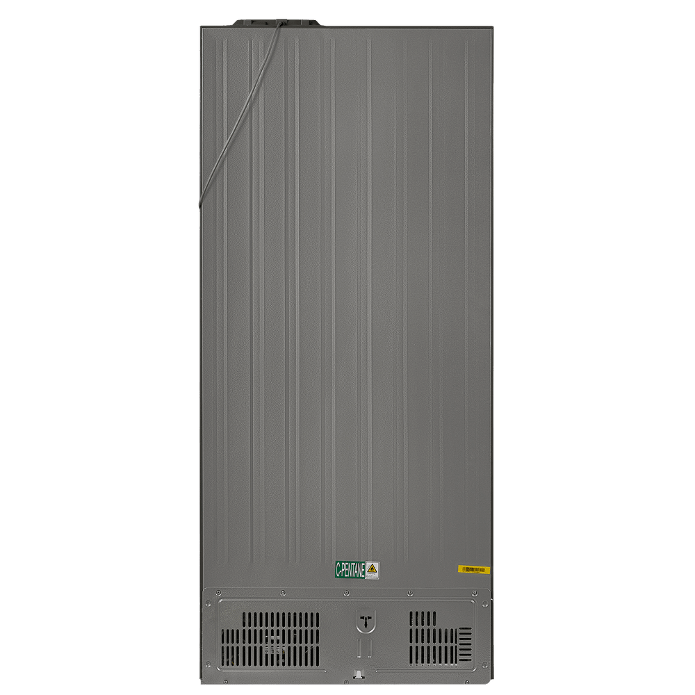 картинка Полувстраиваемый холодильник Maunfeld MFF190NFDBG бежевый 