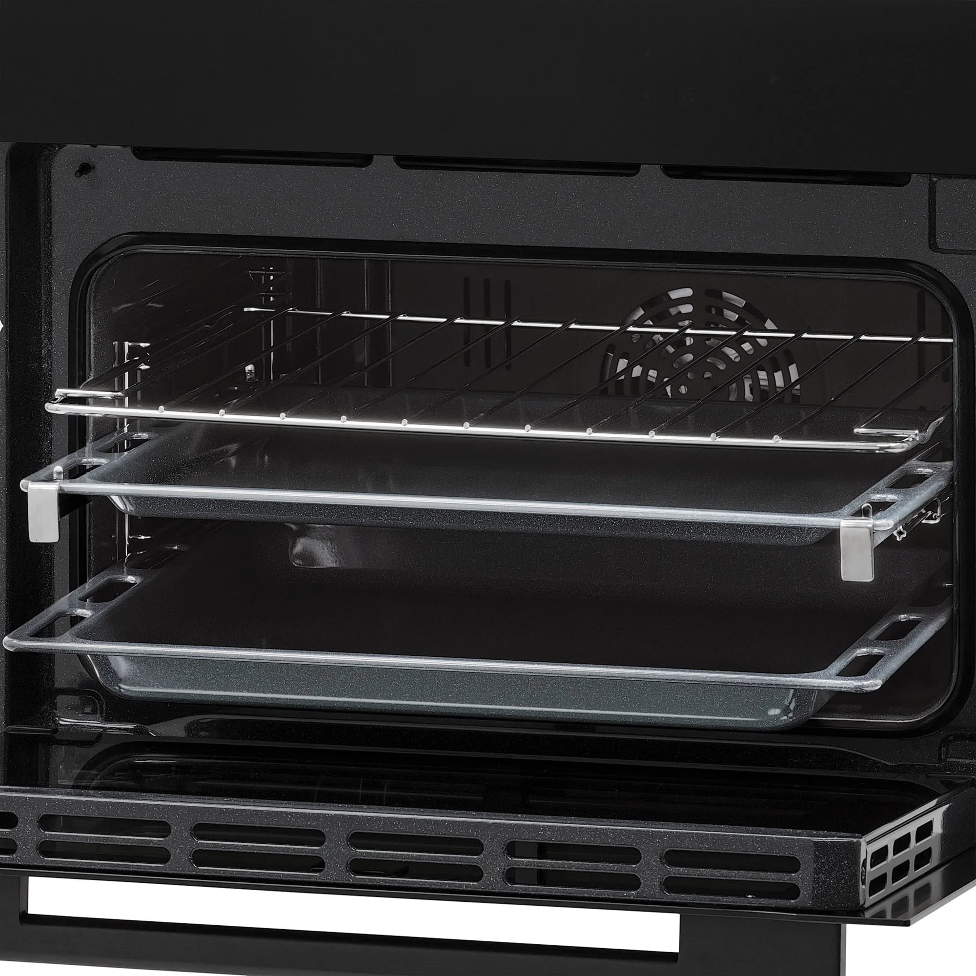картинка Электрический духовой шкаф Krona ONYX 45H BL/BL черный 