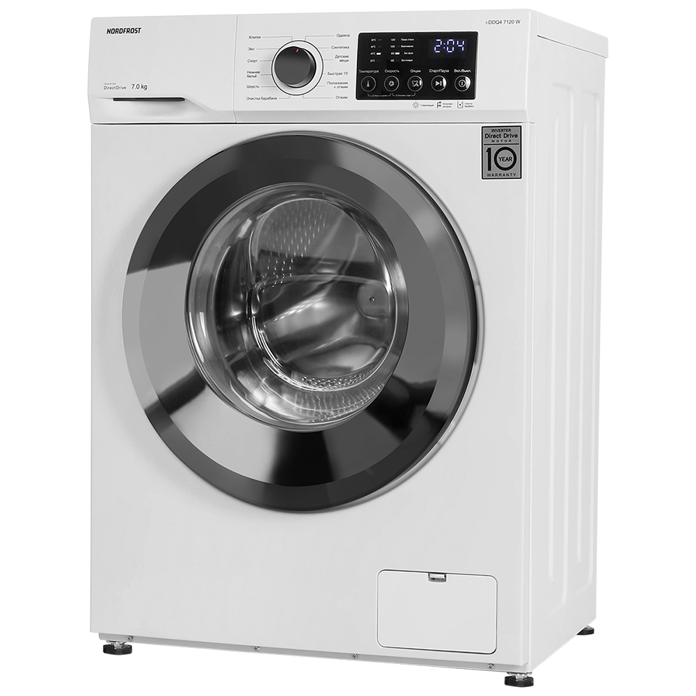картинка Стиральная машина Nordfrost I-DDQ4 7120 WS 