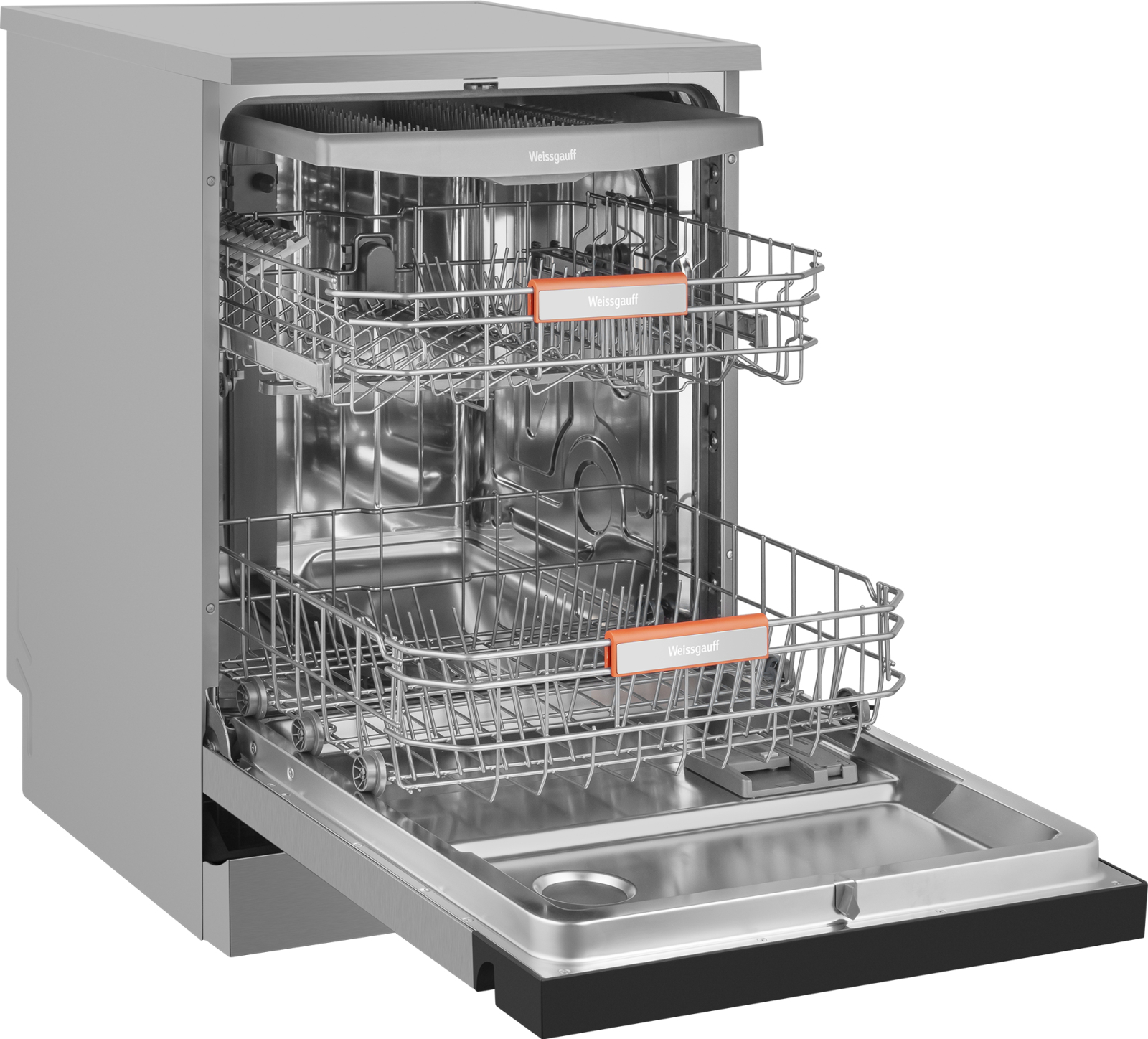 картинка Посудомоечная машина отдельностоящая Weissgauff DW 6038 X Inverter 