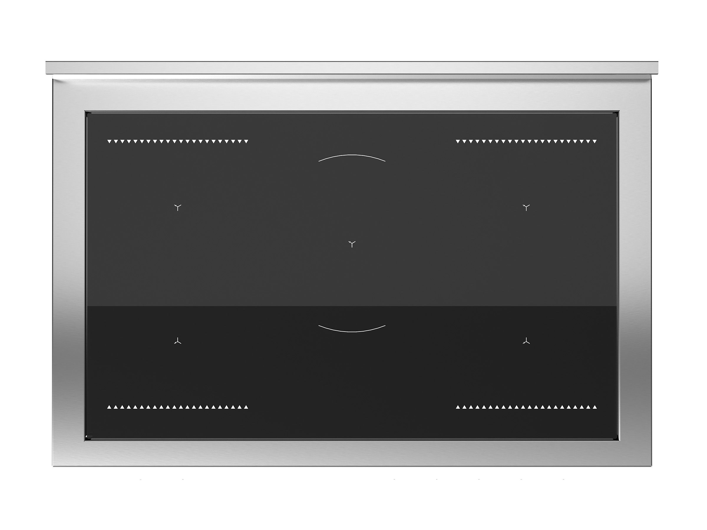 картинка Комбинированная кухонная плита Bertazzoni PRO105I2ENET чёрный 