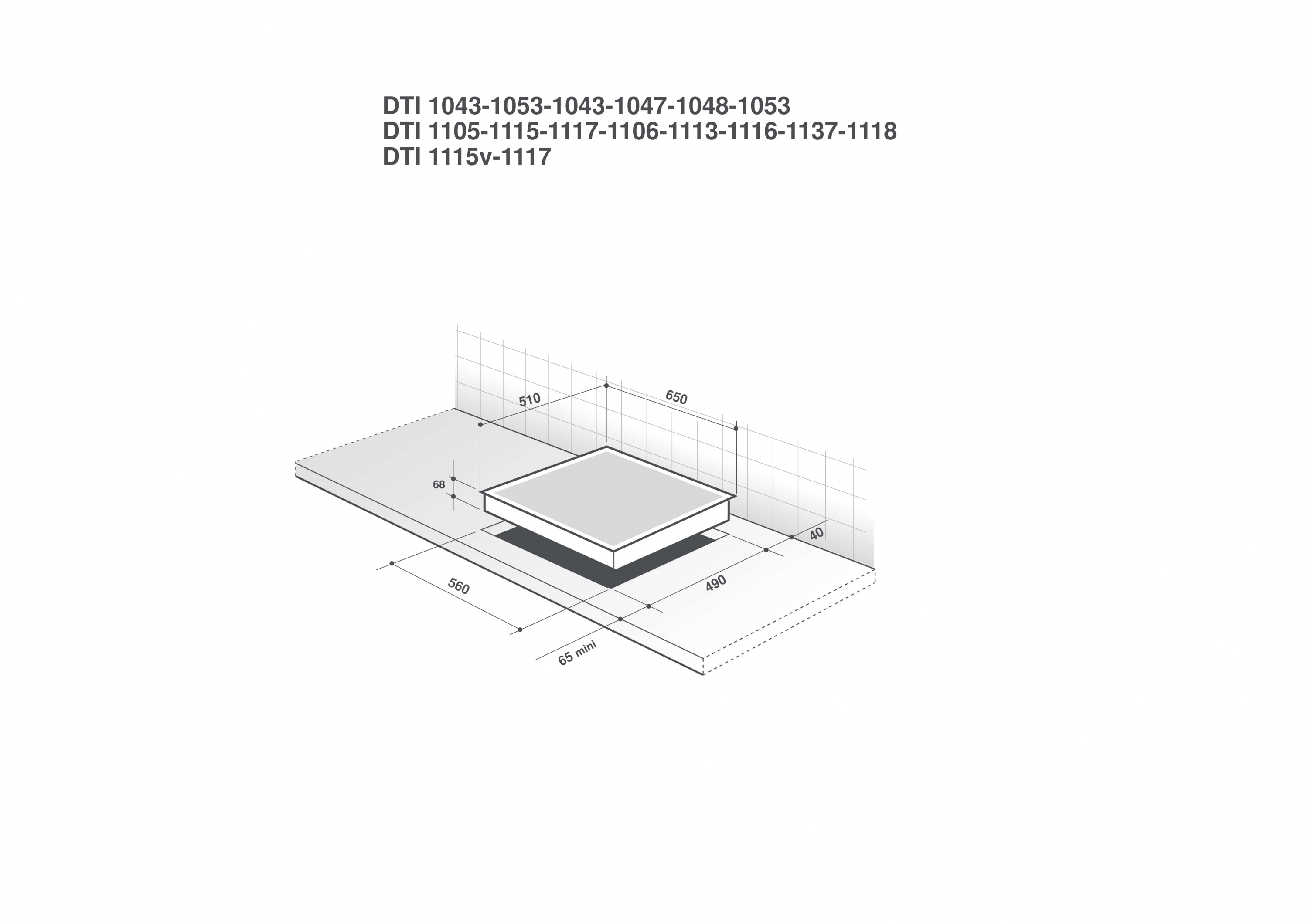 картинка Варочная панель De Dietrich DPI7698GS IRON GREY 