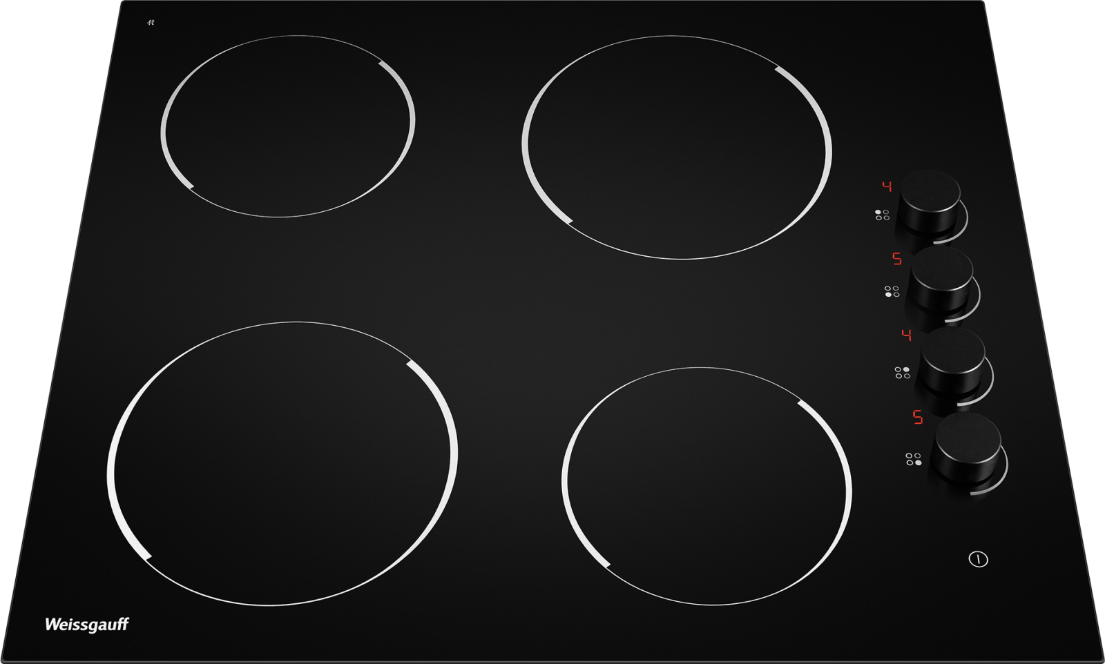 картинка Электрическая варочная панель Weissgauff HV 640 BK 
