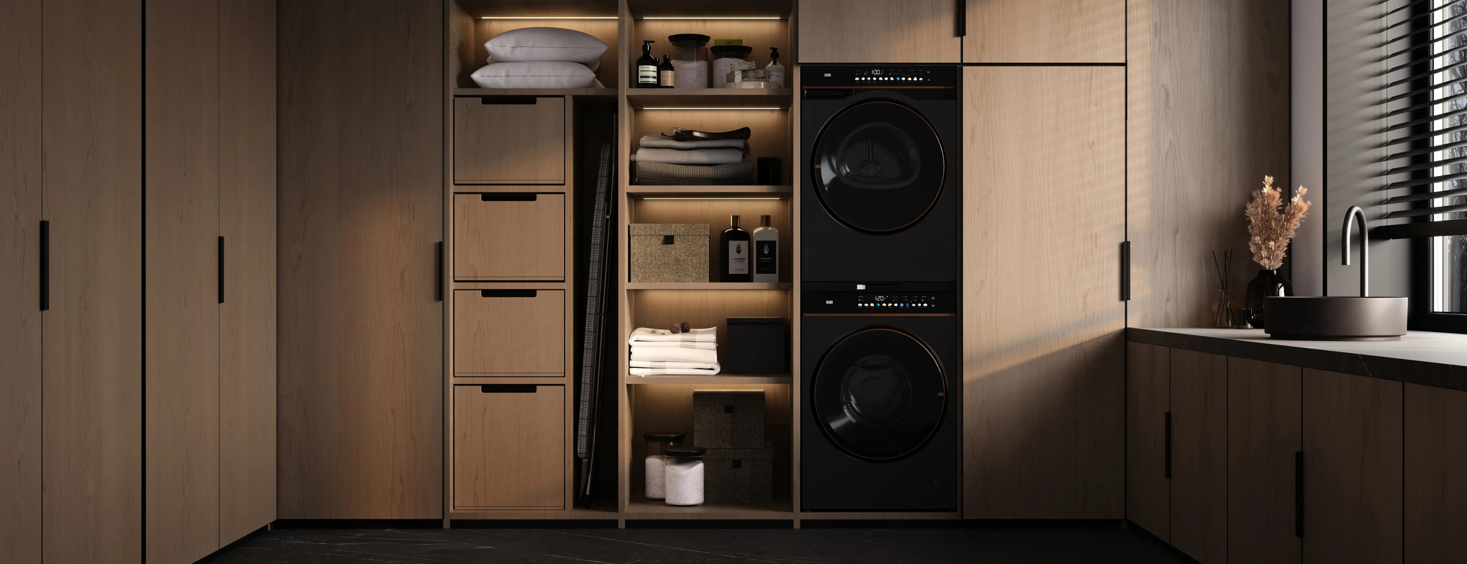 картинка Сушильная машина с функцией пара Vard VTH61B серая 