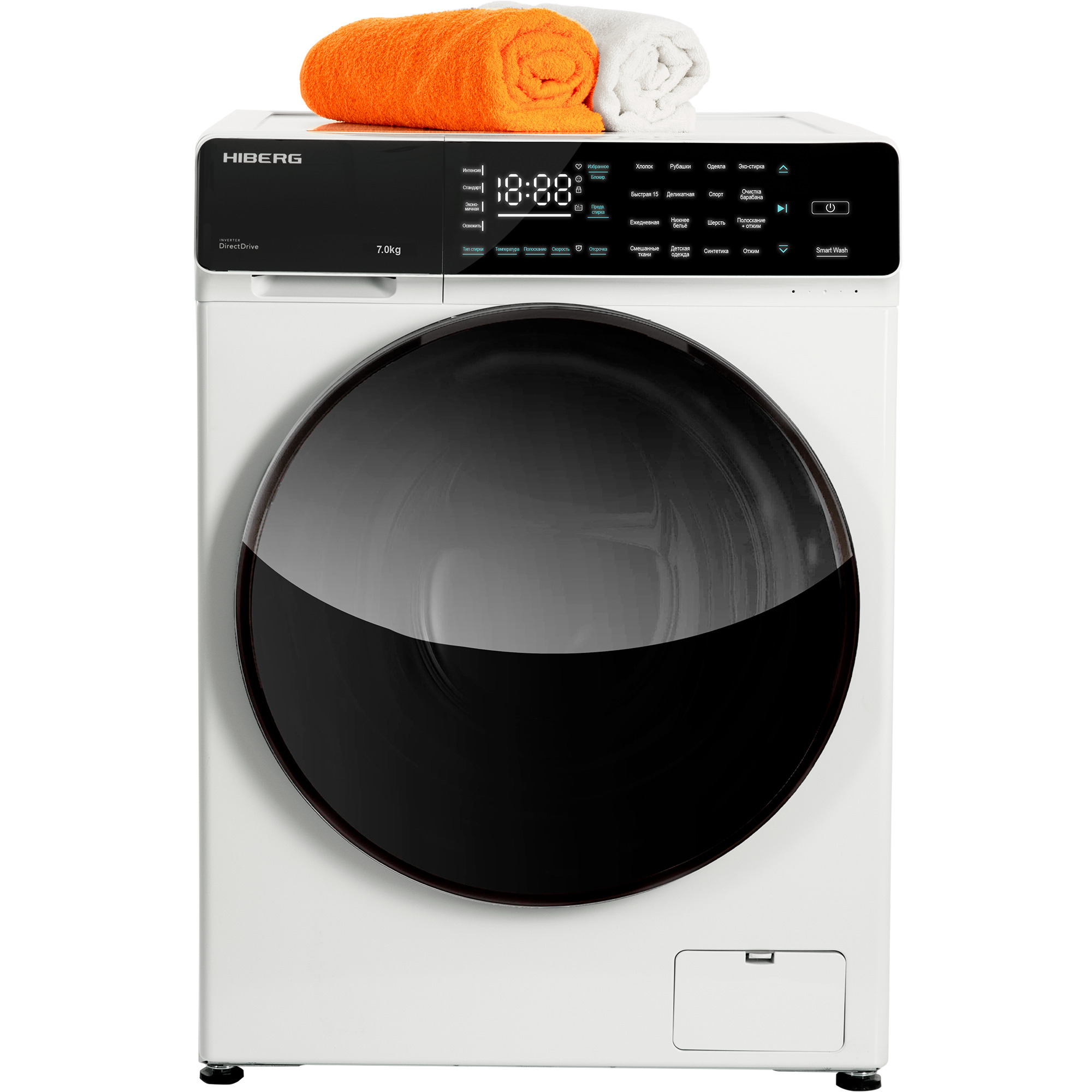 картинка Стиральная машина Hiberg I-DDQ9 - 712 W 