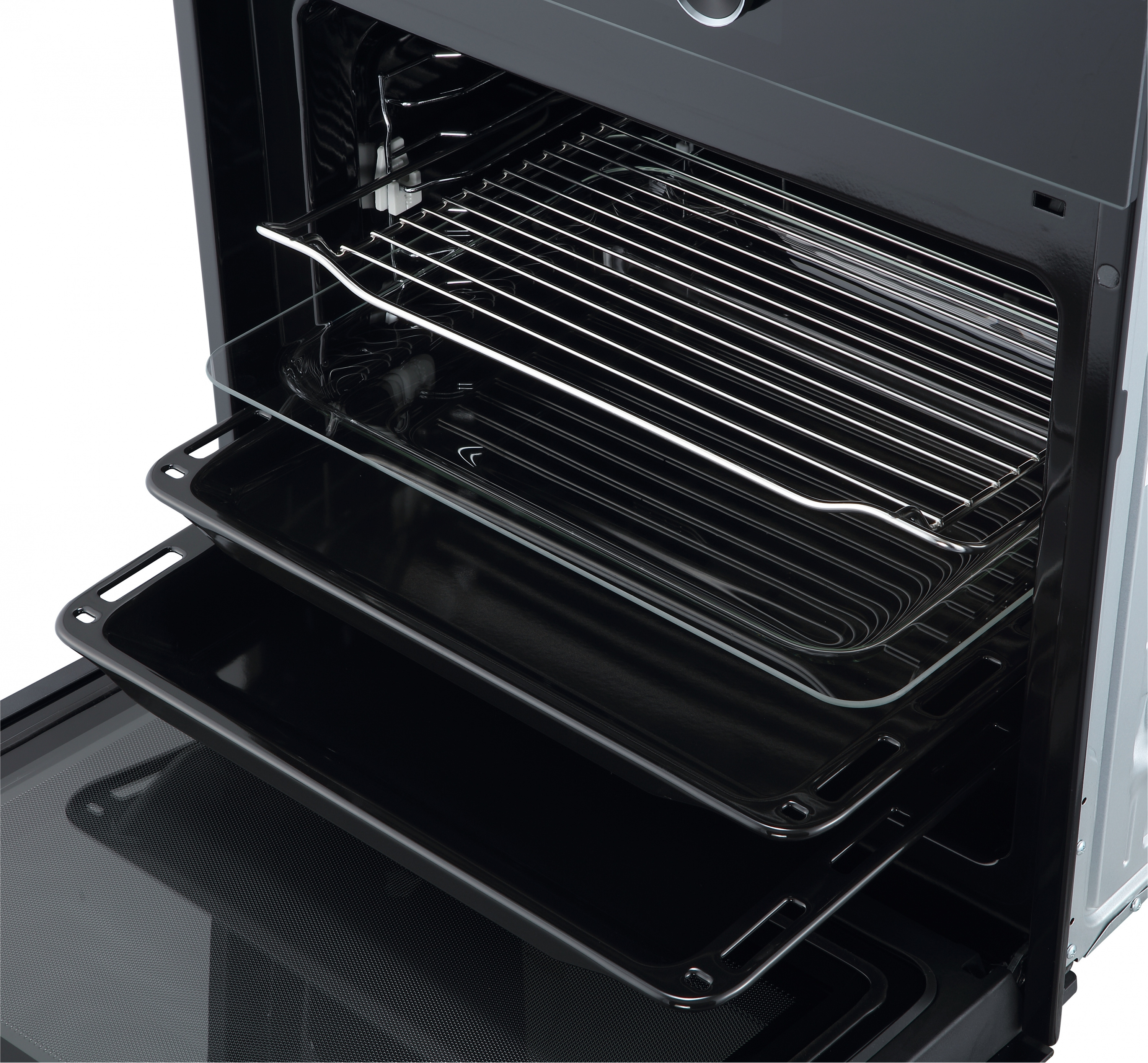 картинка Электрический духовой шкаф с функцией СВЧ Midea MO817100MGB 