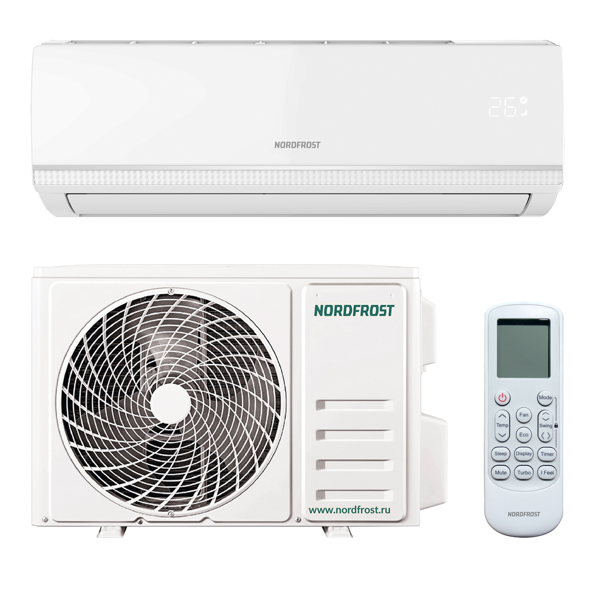 картинка Настенная сплит-система Nordfrost AC 09 inverter 