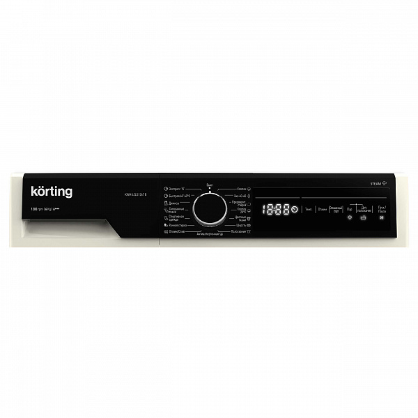 картинка Стиральная машина с паром Korting KWM 42LS1267 B бежевый 