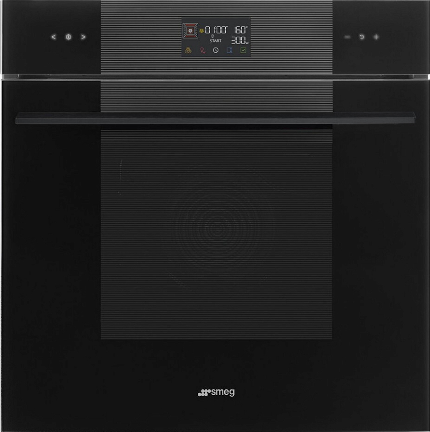 картинка Электрический духовой шкаф с СВЧ Smeg SO6102M2B3 