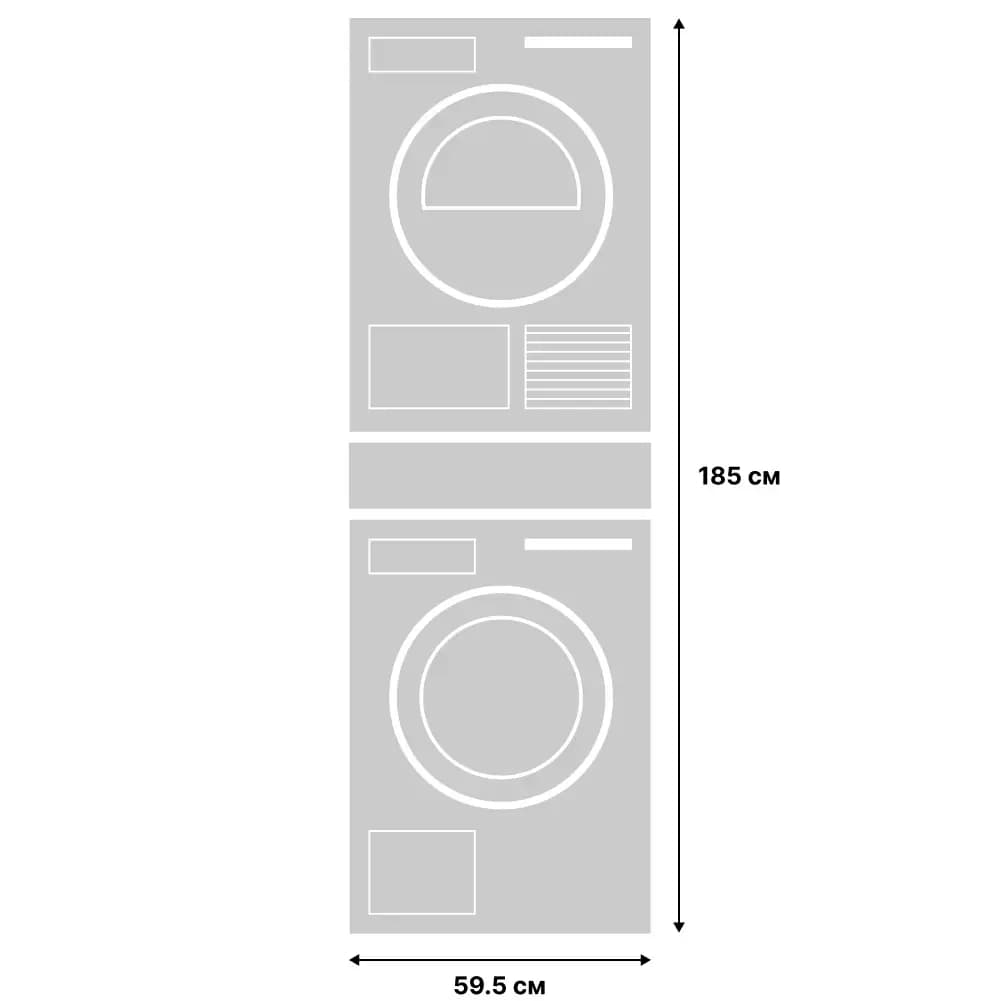 картинка Комплект ASKO Logic 8 (W4086C.T/3 + T408HD.T.P + HI1153T) 